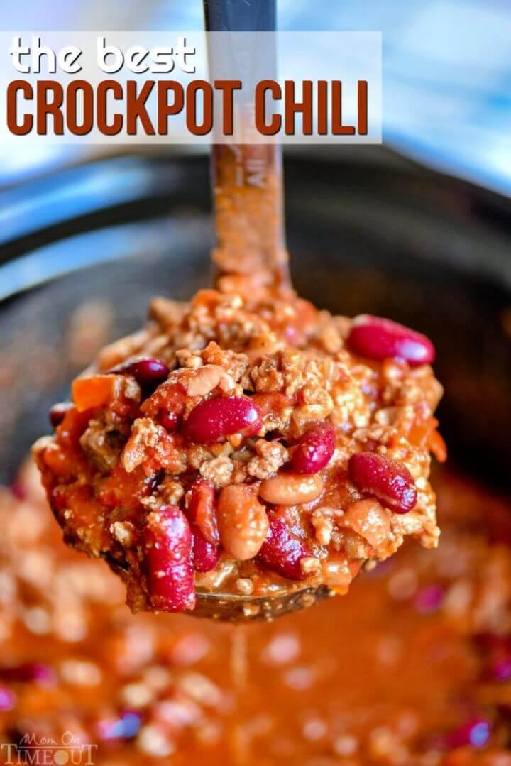 Easy DIY Ultimate Crockpot Chili Recipe