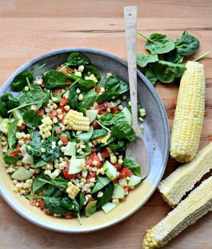 Easy Fresh Corn Salad