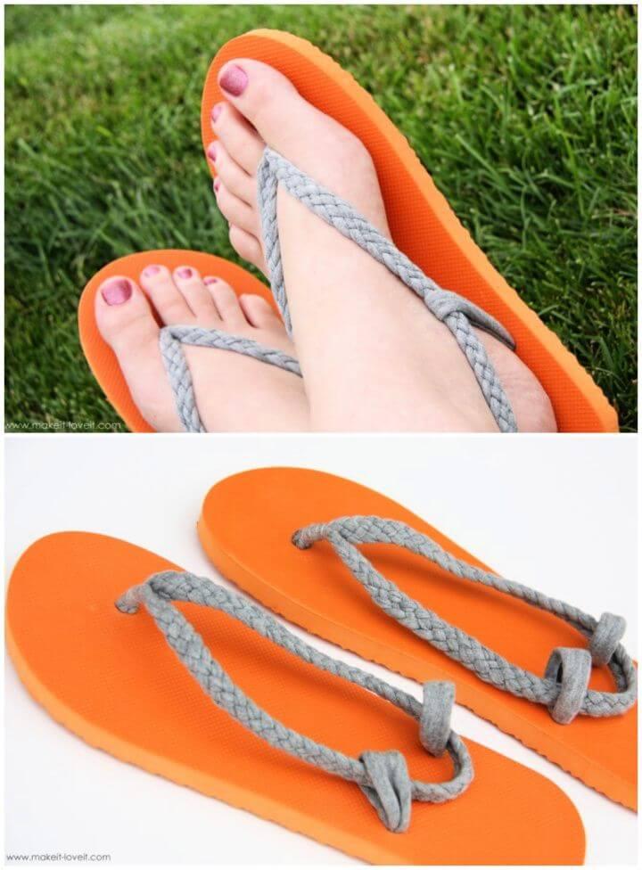 How To Build A DIY Flip Flop Refashion