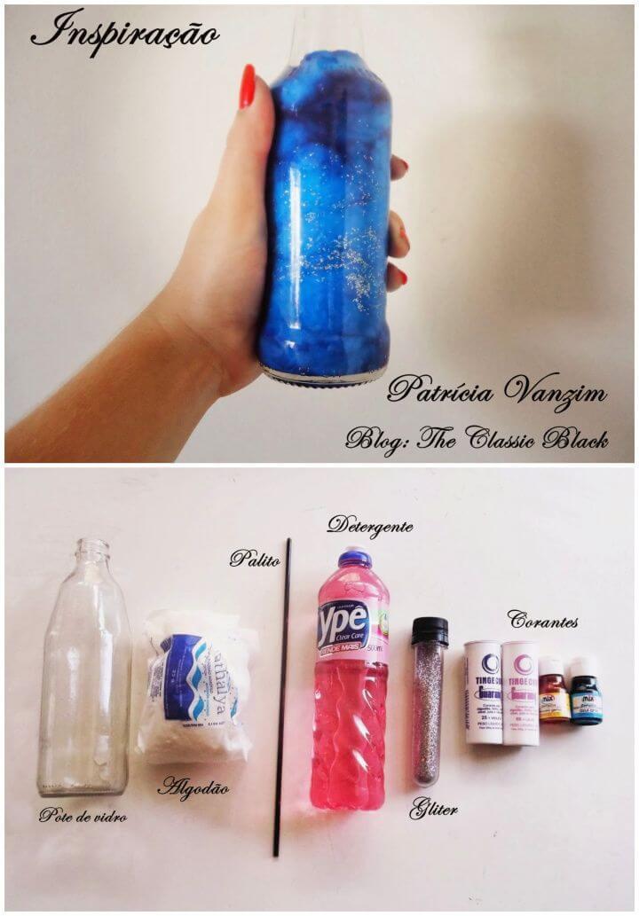 How To Create DIY Bottle Nebula Idea