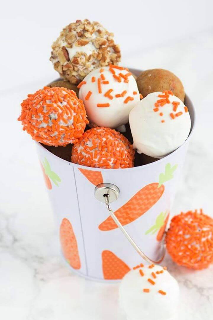 How To DIY Cream Cheese Carrot Cake Cake Pops