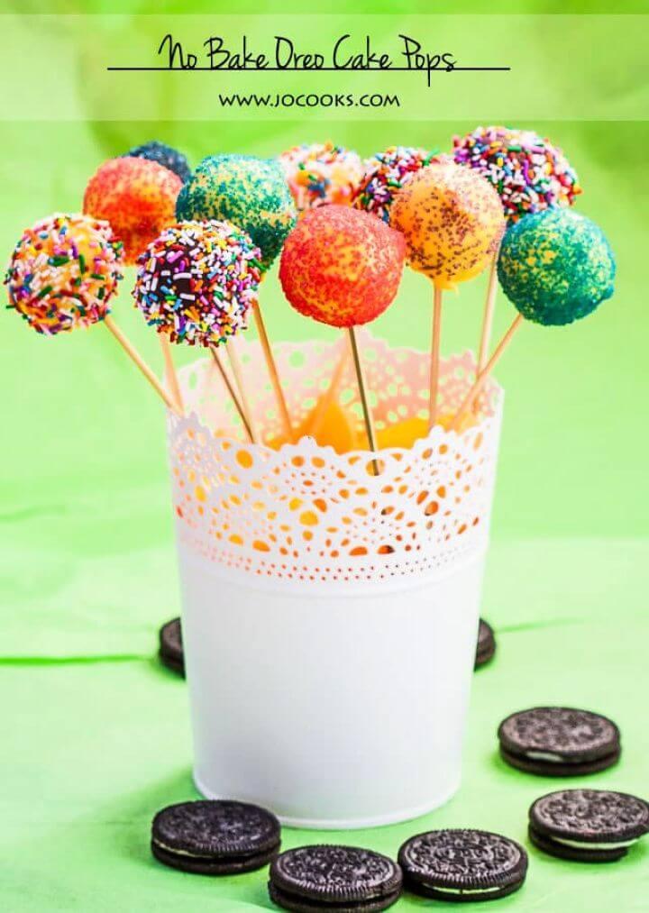 How To DIY No Bake Oreo Cake Pops