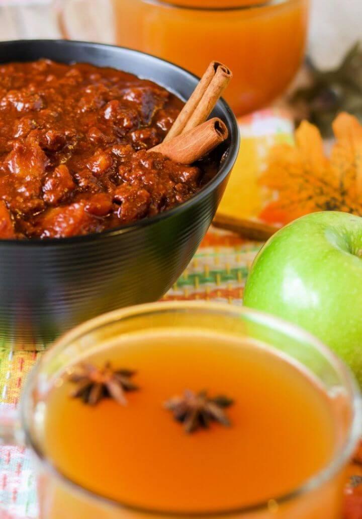 How To Make Paleo And Whole30 Apple Cider Chili
