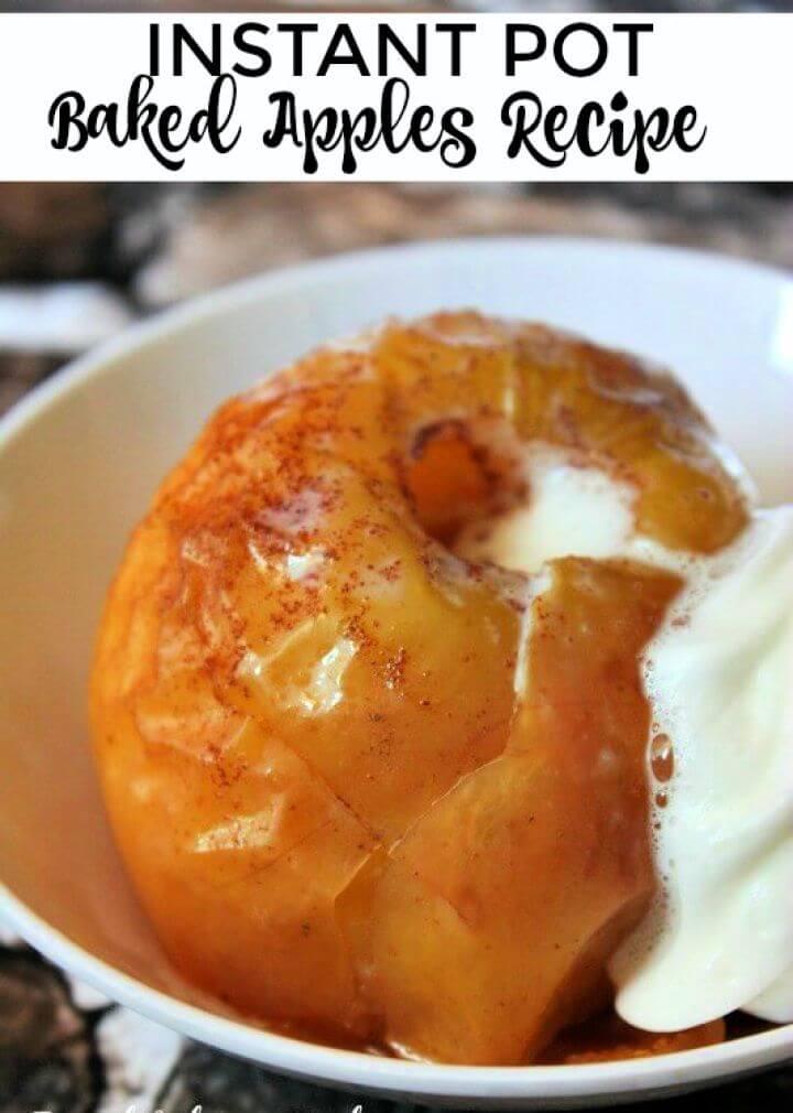 Instant Pot Baked Apples Recipe