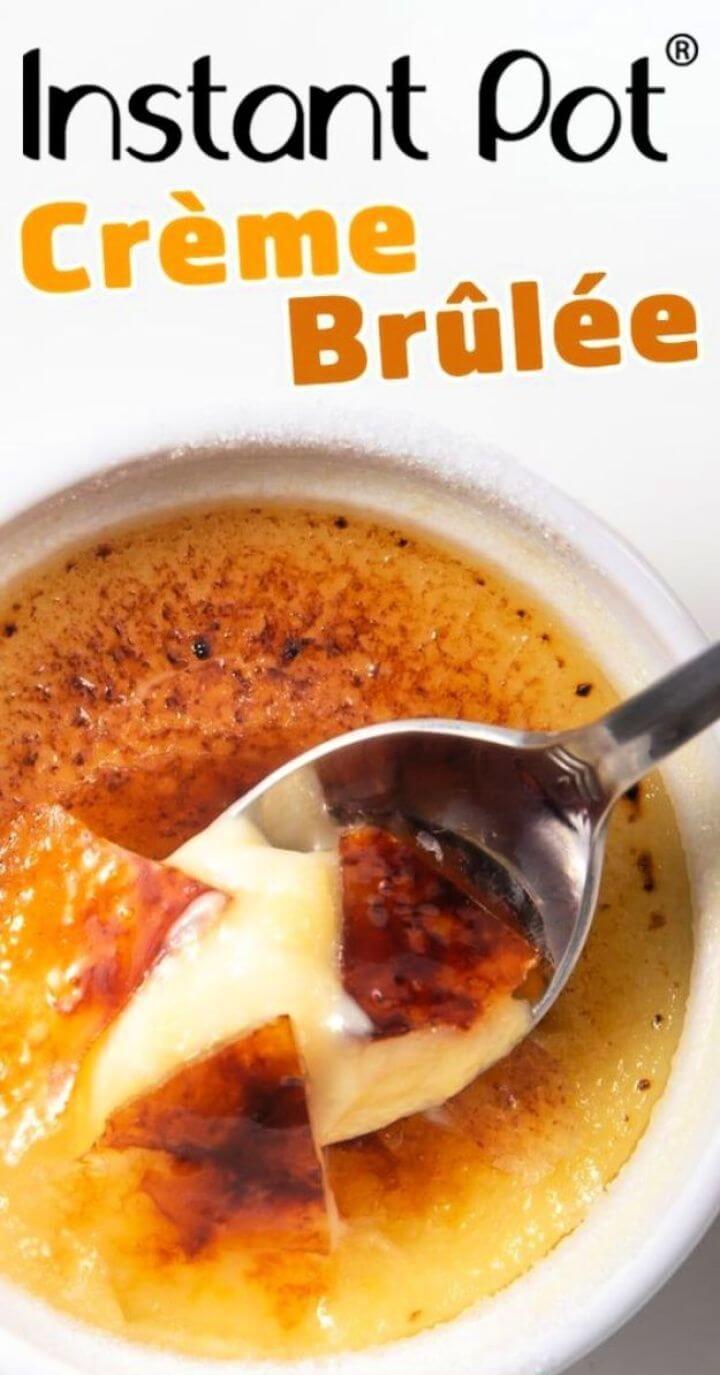 Instant Pot Creme Brulee