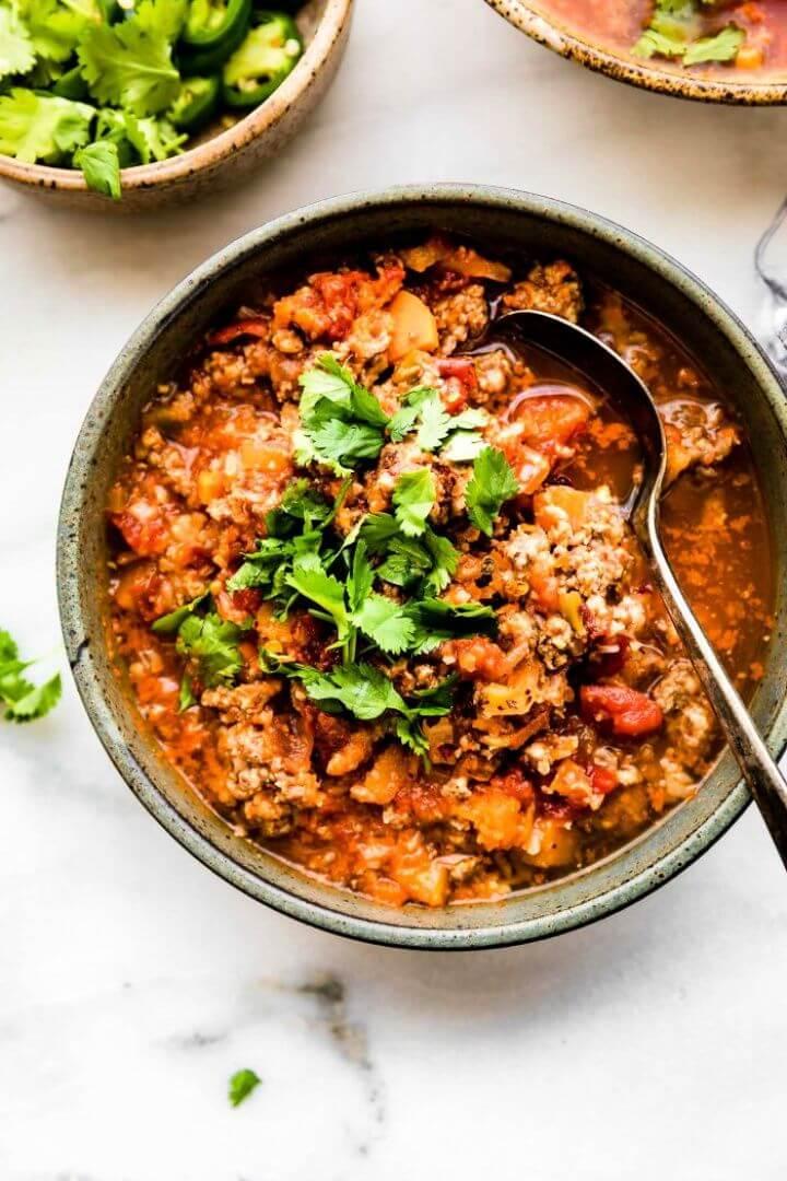 Make A DIY Crock Pot Sweet Potato Chipotle Chili