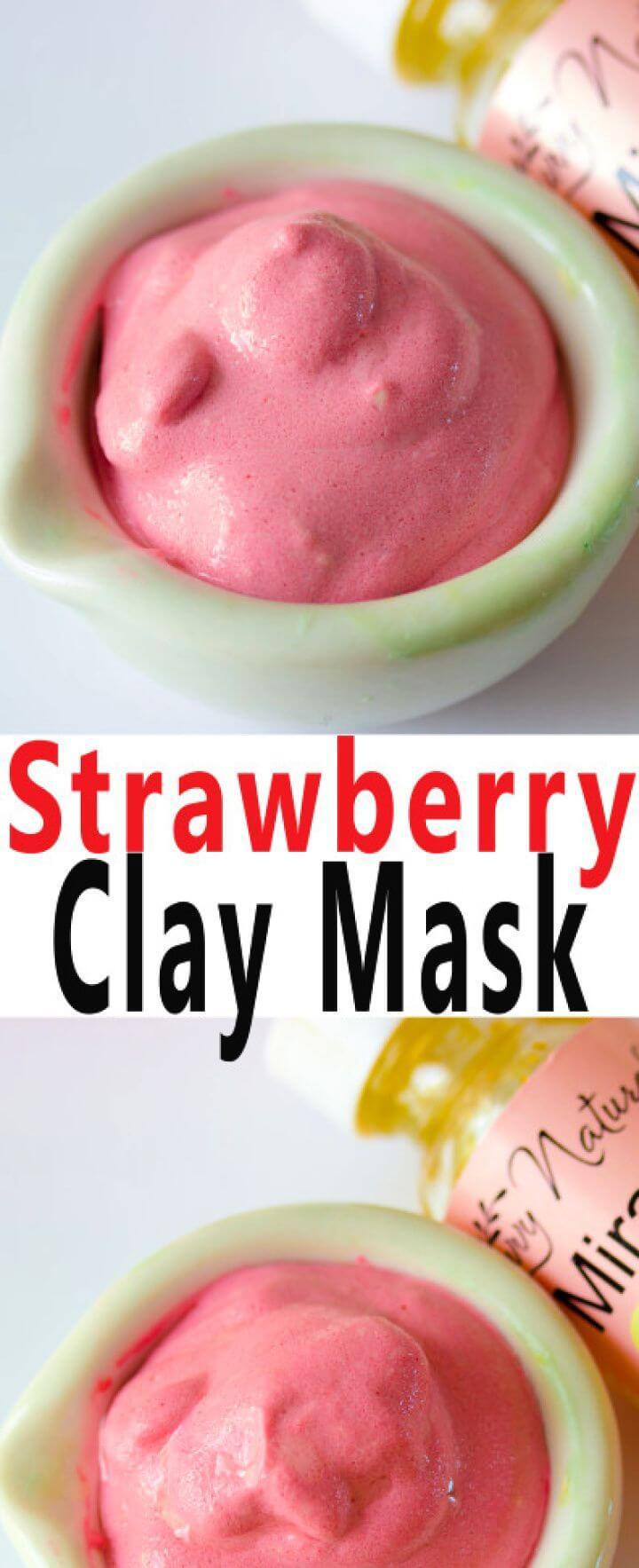 Strawberry Clay Mask