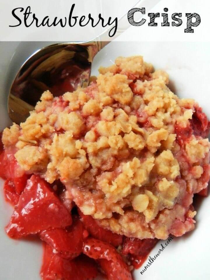 Strawberry Crisp