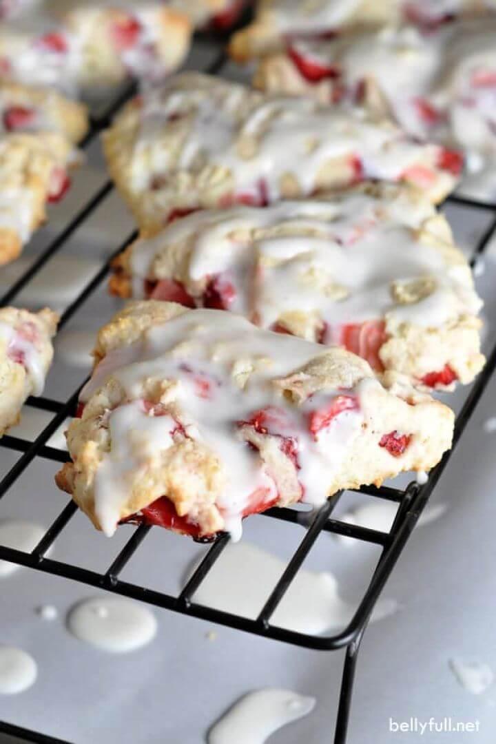 Strawberry Shortcake Scones