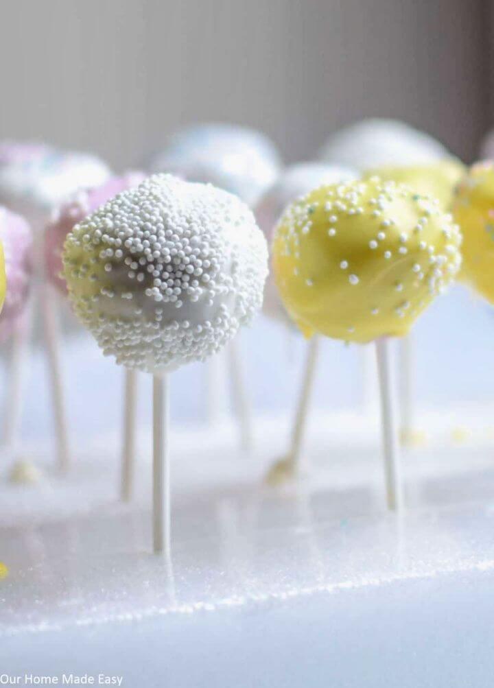 Super Easy DIY Cake Pops Tutorial