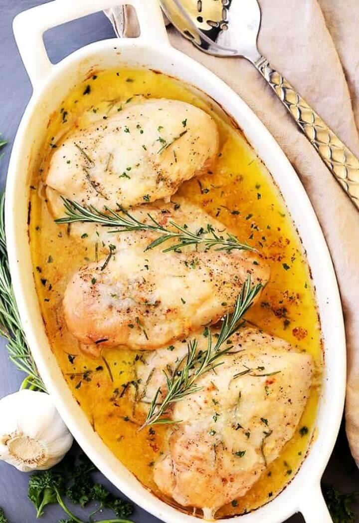 Baked Garlic Butter Chicken