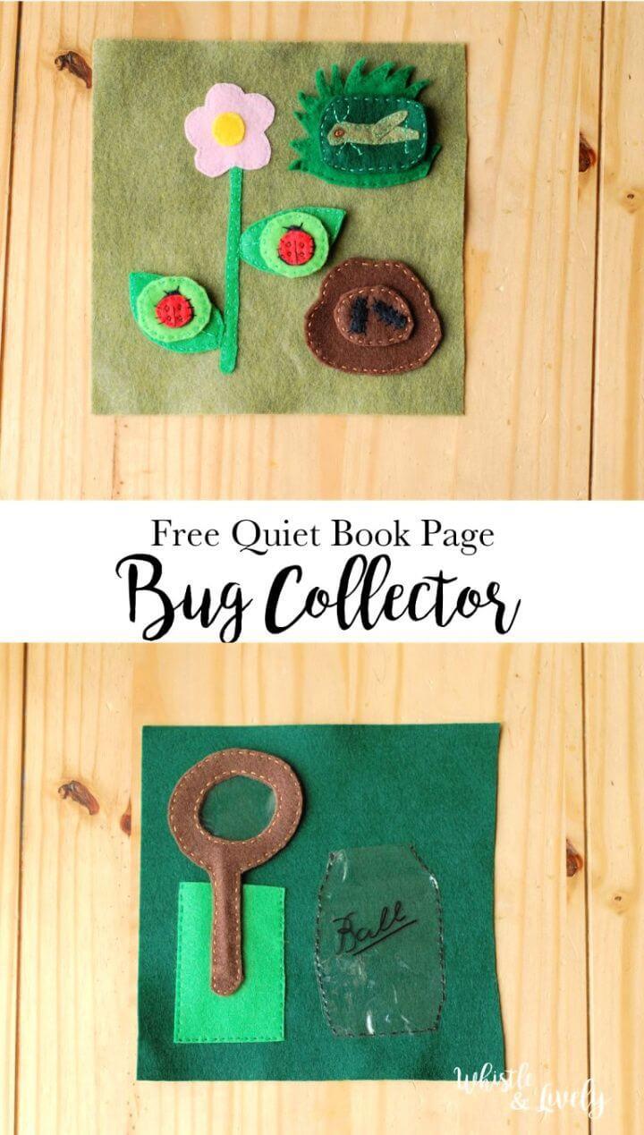 Best DIY Bug Collector Quiet Book Page