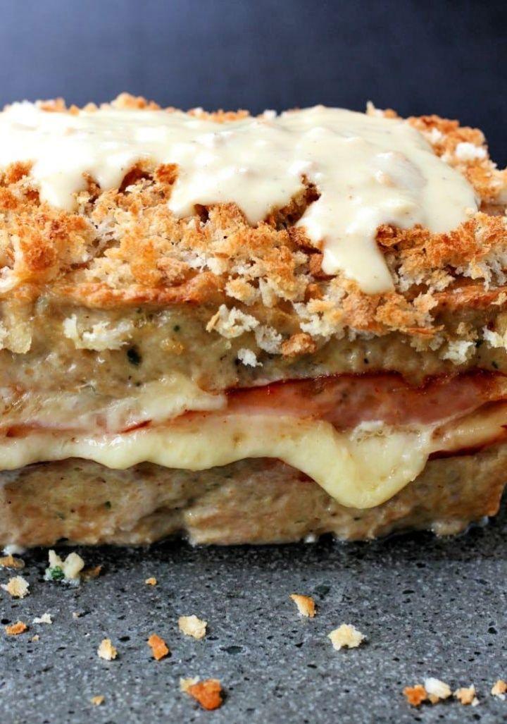 Chicken Cordon Bleu Meatloaf