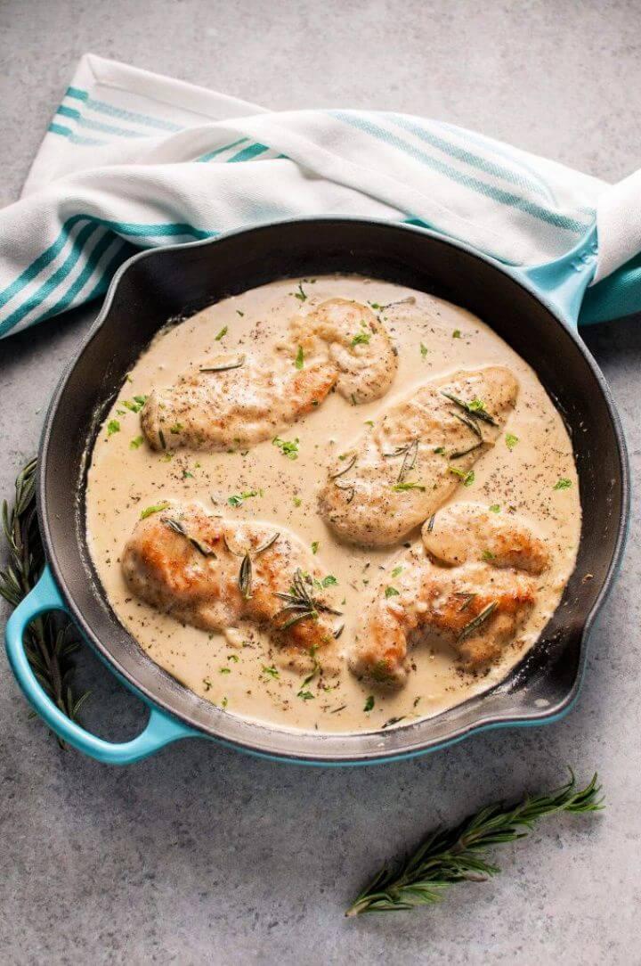 Creamy Dijon Rosemary Chicken