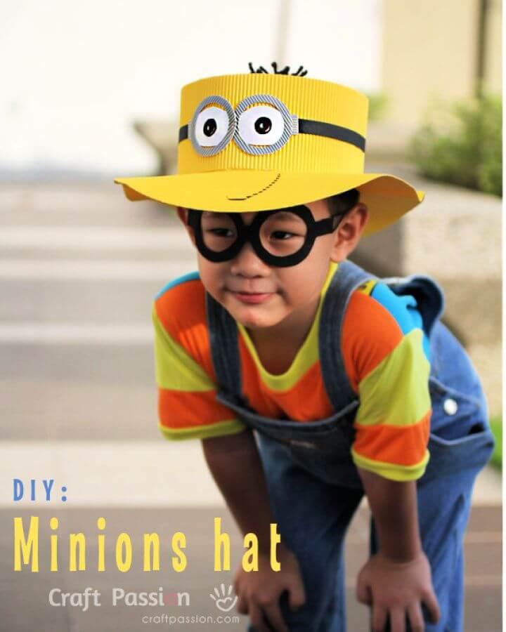 Cute DIY Minions Hat
