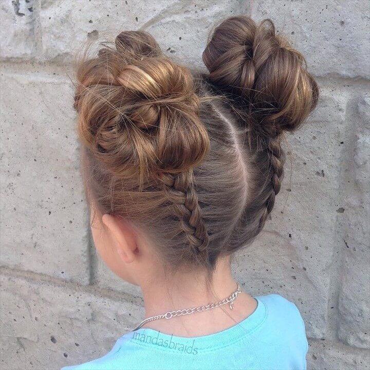 DIY Buns For Toddlers