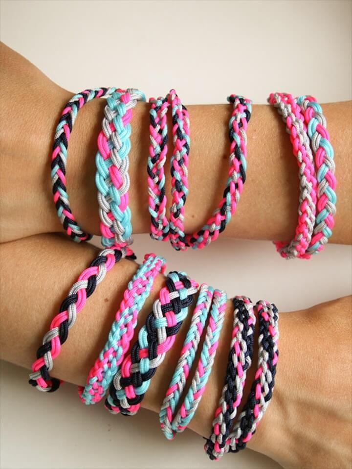 DIY Easy Braided Friendship Bracelet Tutorials