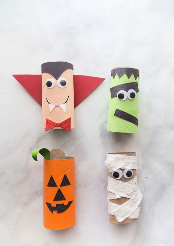 DIY Halloween Toilet Paper Roll Crafts