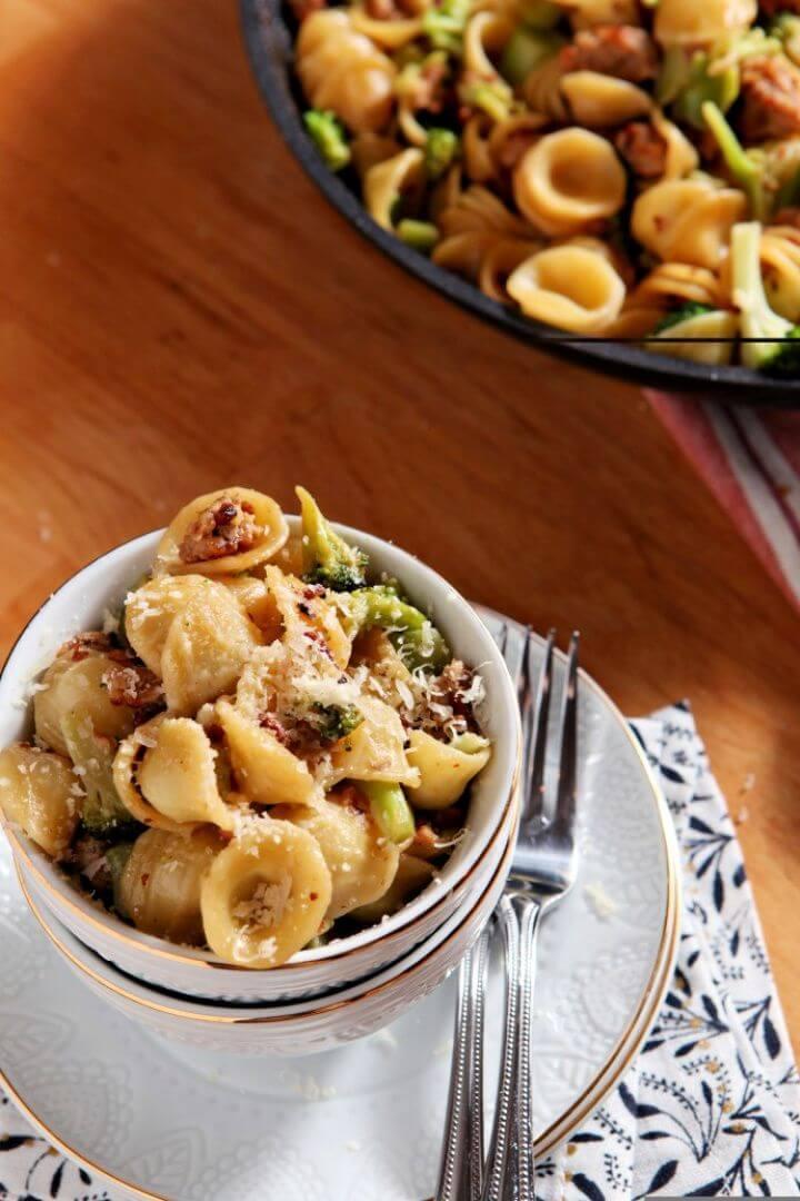 DIY Turkey and Broccoli Orecchiette 2