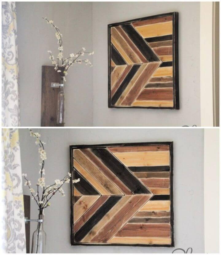 DIY Wall Art Pallet Design