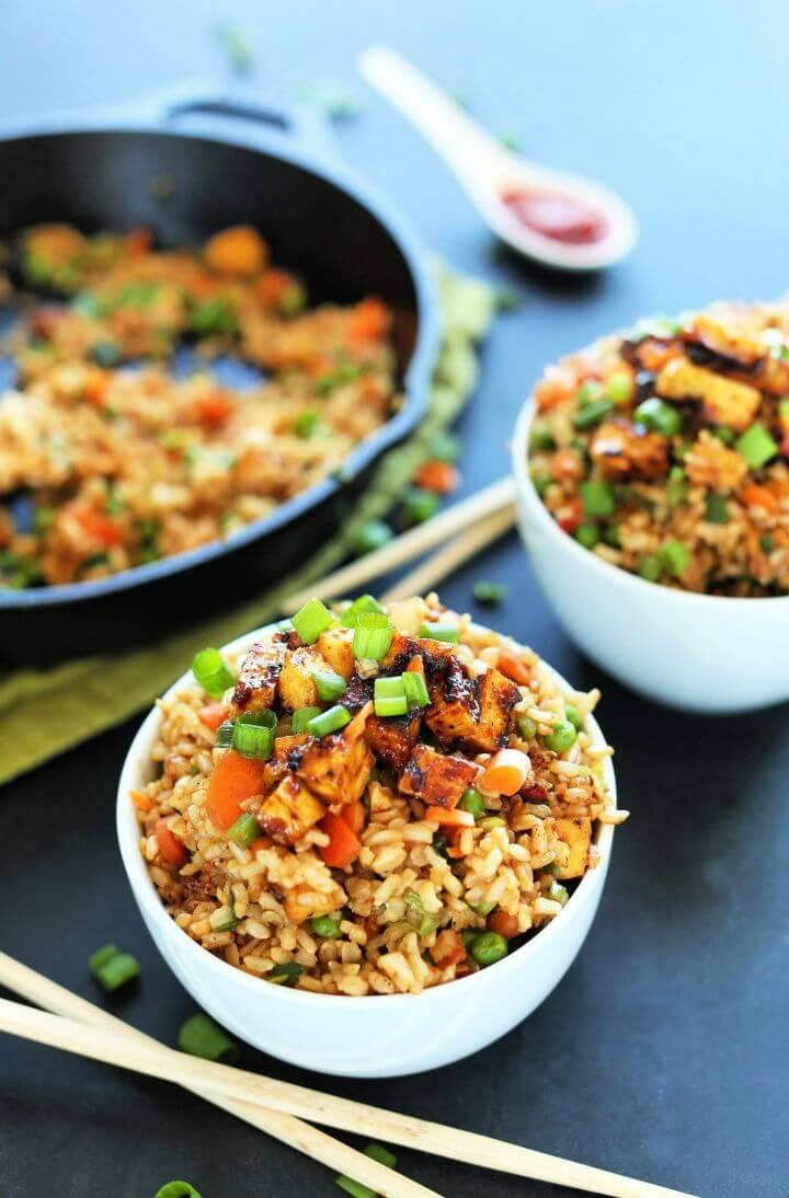 Easy DIY Vegan Fried Rice