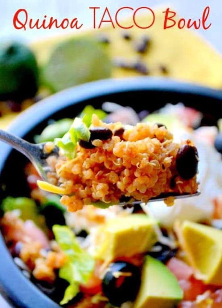 Easy Quinoa Taco Bowls