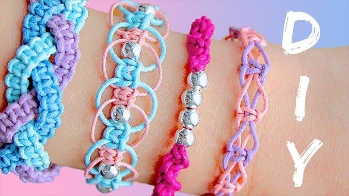 24 DIY Friendship Bracelet Patterns - DIY to Make