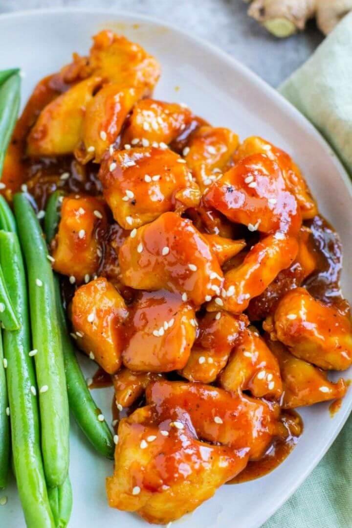 Healthy Orange Chicken