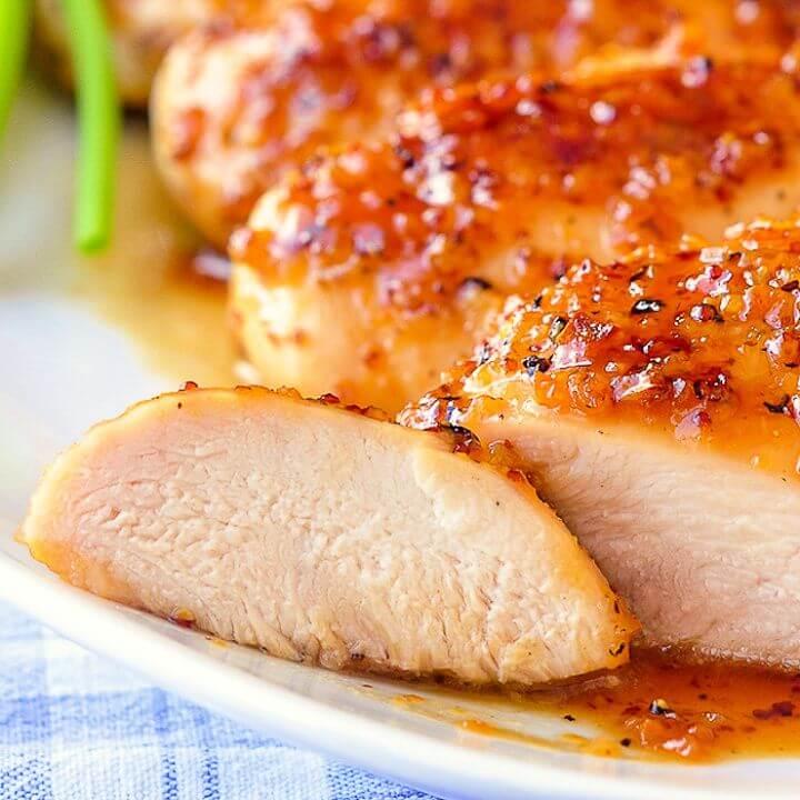 Honey Dijon Garlic Chicken Breasts