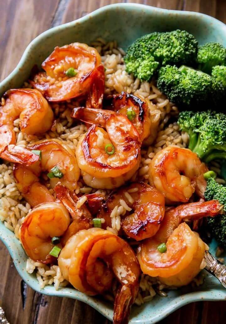 Honey Garlic Shrimp