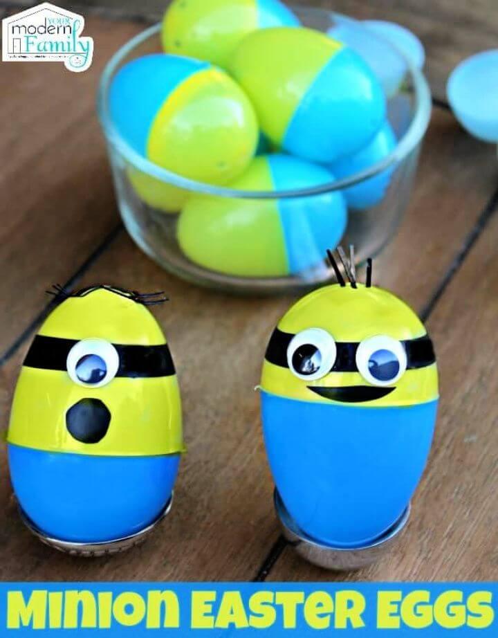 How To Create A DIY Minion Easter Eggs