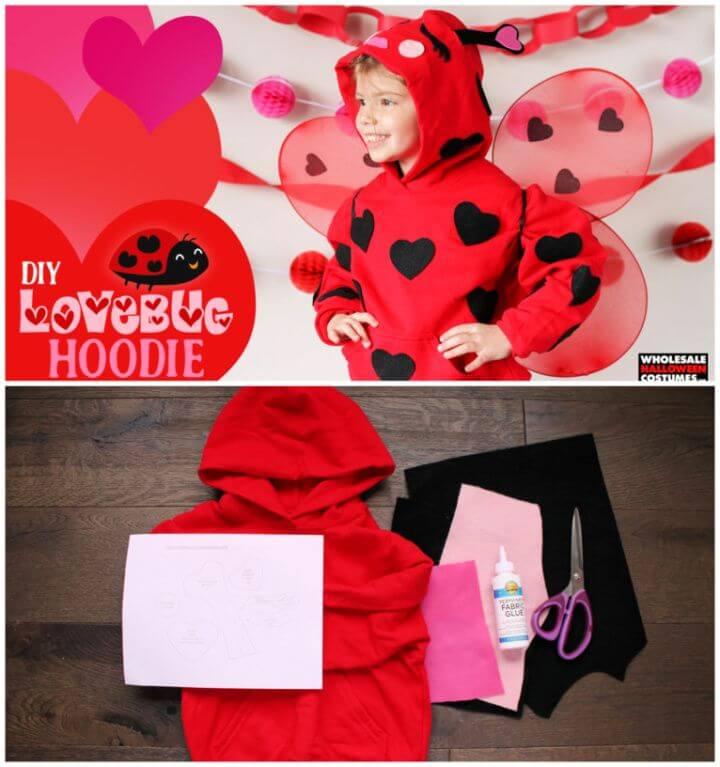 How To DIY Lovebug Hoodie