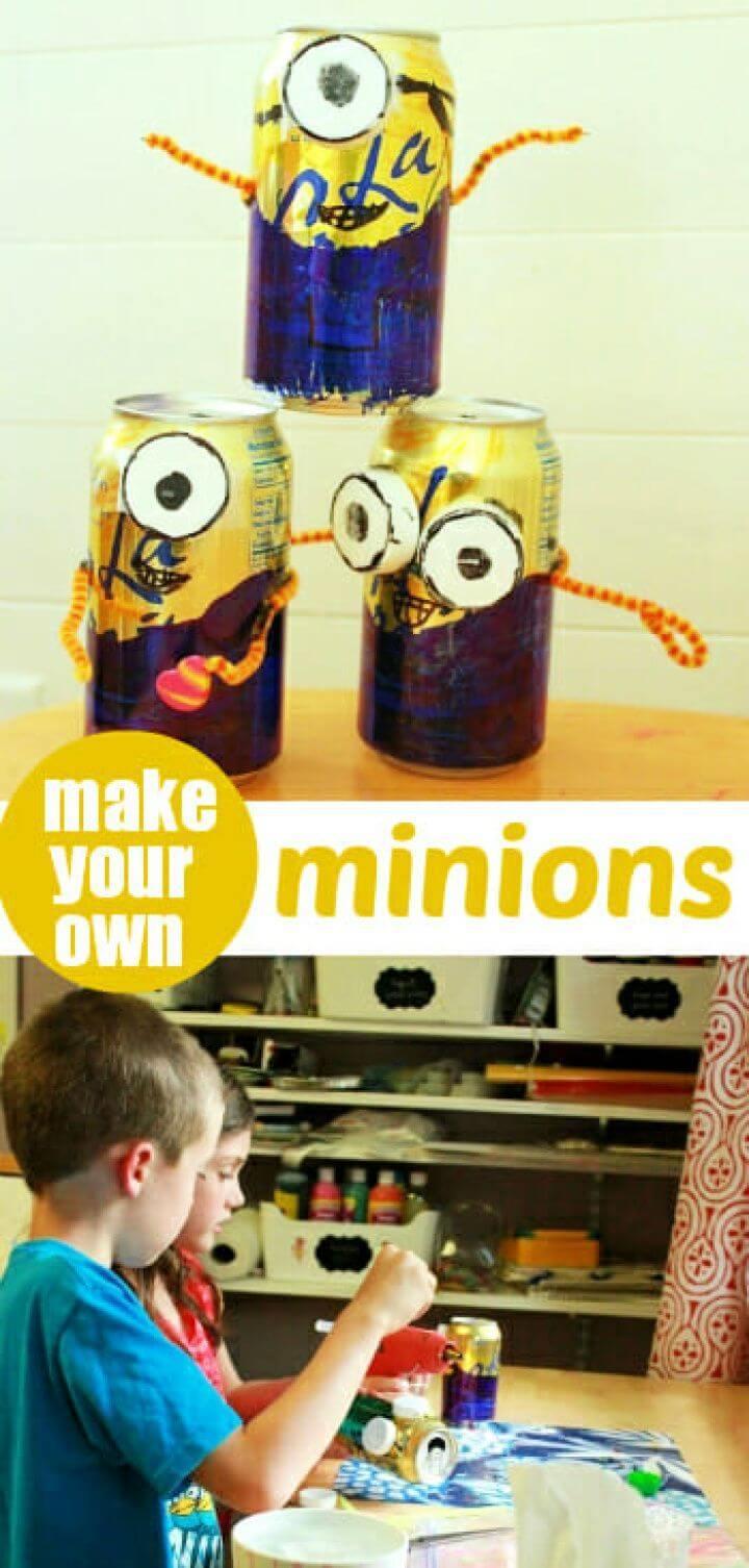 How To DIY Minion Crafts for Kids