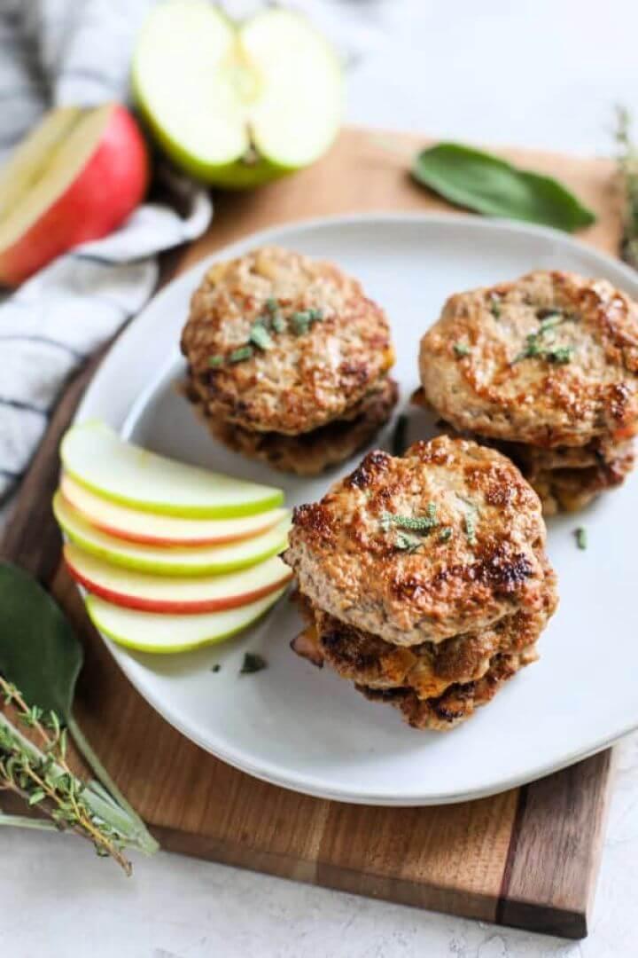 How To DIY Turkey Apple Sausage Patties 2