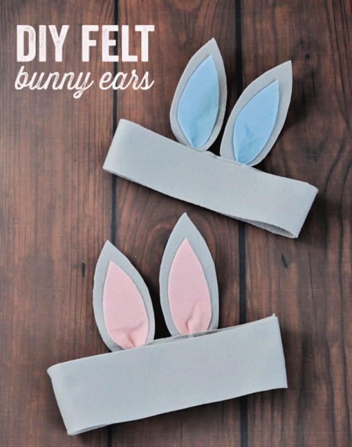How To Make A DIY Felt Bunny Ears