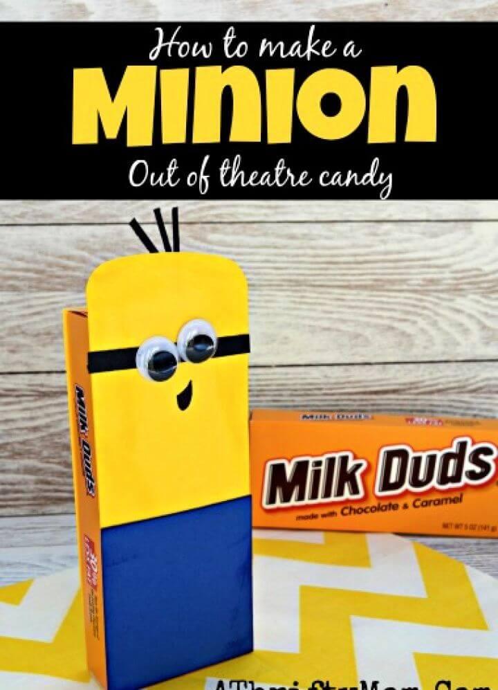 How To Make A DIY Minion Out Of Theatre Candy