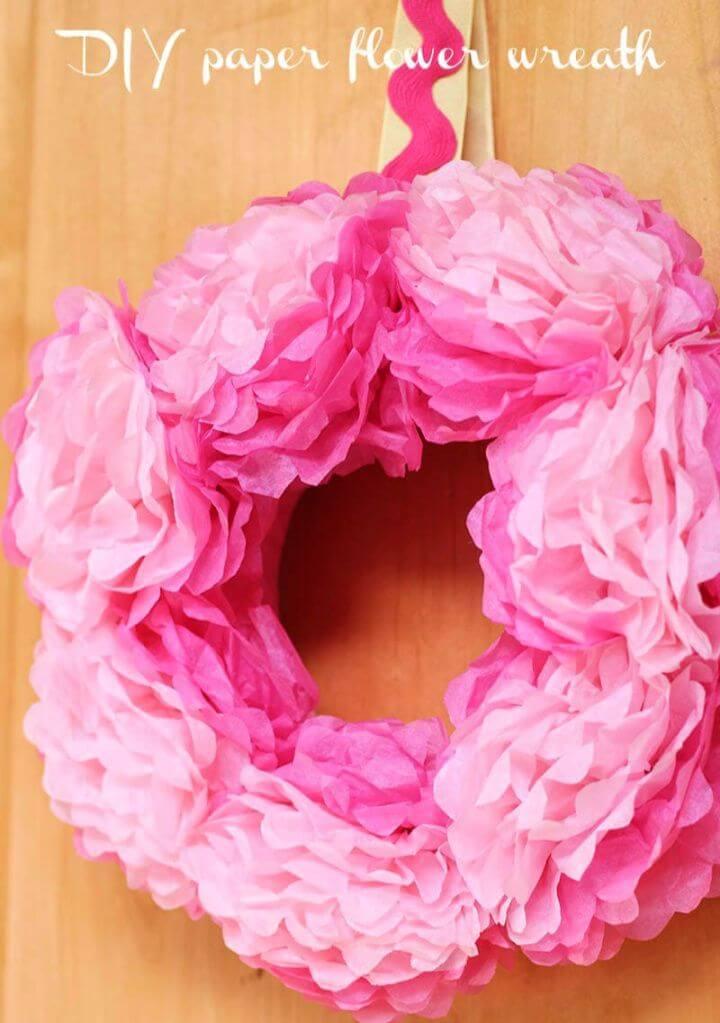 How To Make A DIY Tissue Paper Flowers