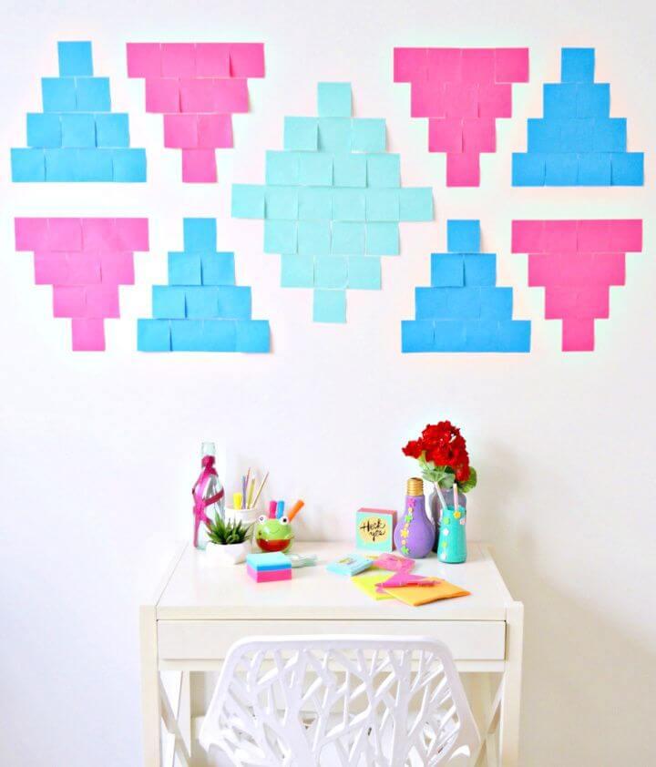 How To Make DIY Southwestern Inspired Goal Setting Wall