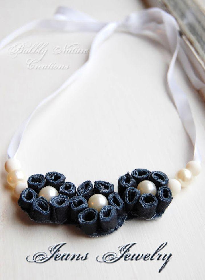 How To Make Your Own DIY Jeans Jewelry
