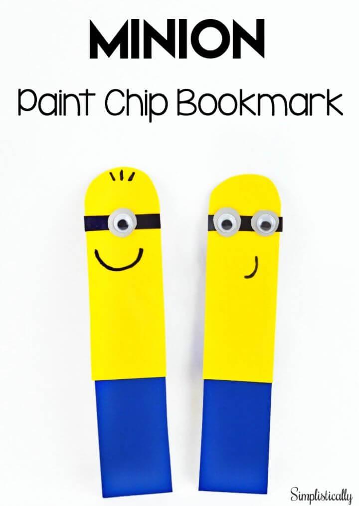 How To Paint Chip Minion Bookmark