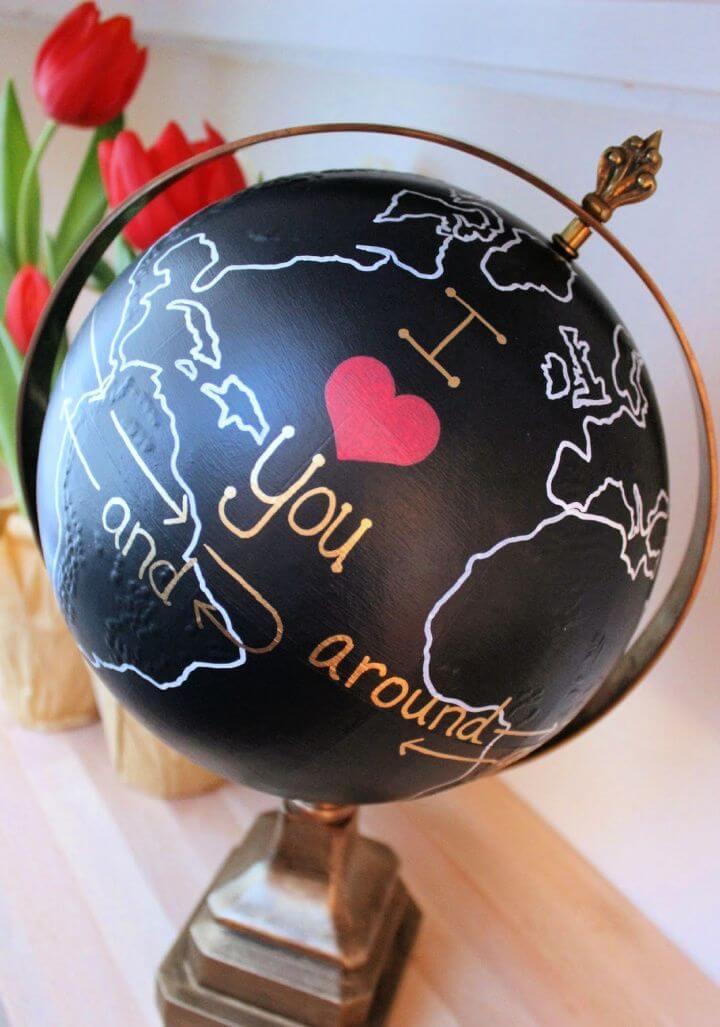 How To Upcycled Globe