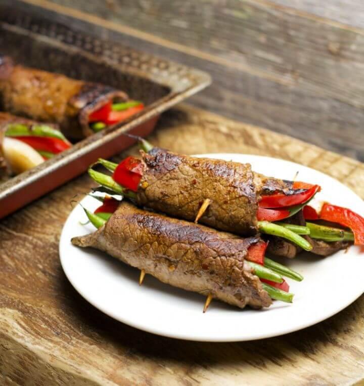 Keto Steak Rolls