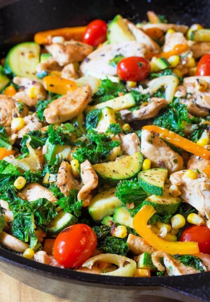 Low Carb Market Chicken Skillet