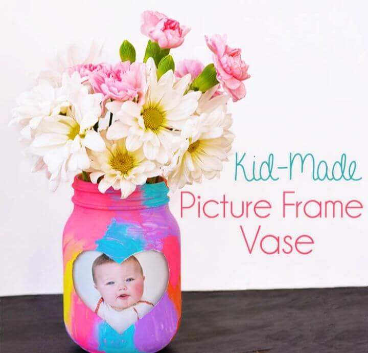 Made Picture Frame Vase