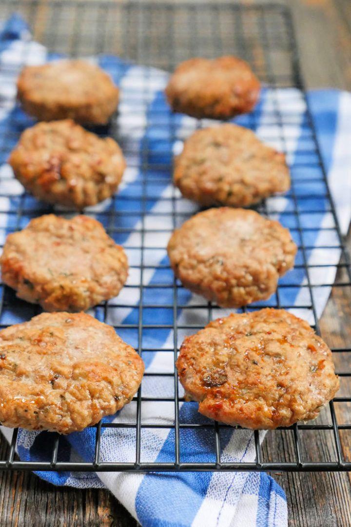 Make A DIY Baked Turkey Sausage Patties 2