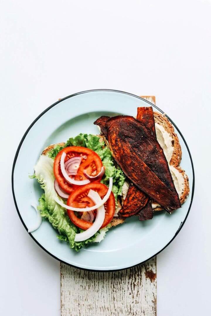 Make A DIY Vegan BLT Sandwich