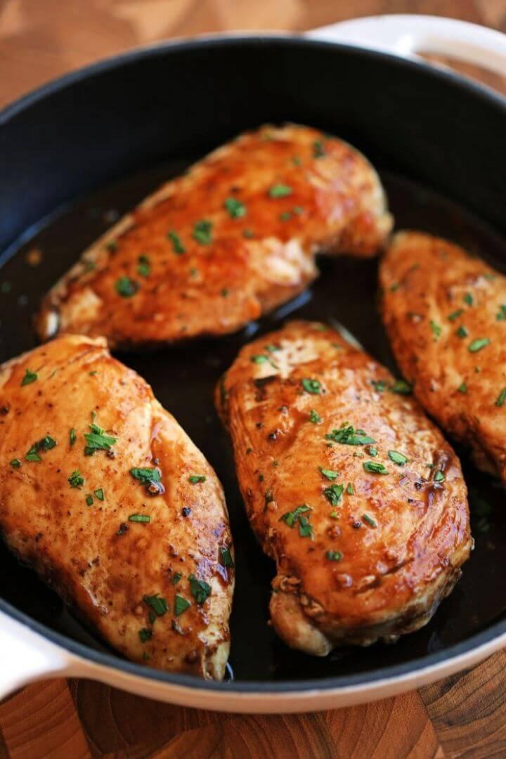 Maple Balsamic And Herb Chicken