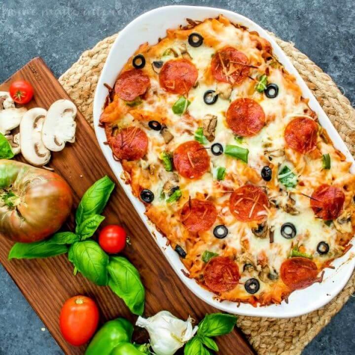 Pizza Casserole For Kids