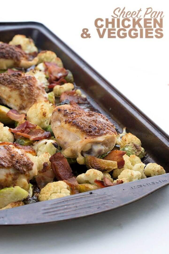 Sheet Pan Chicken And Vegetables