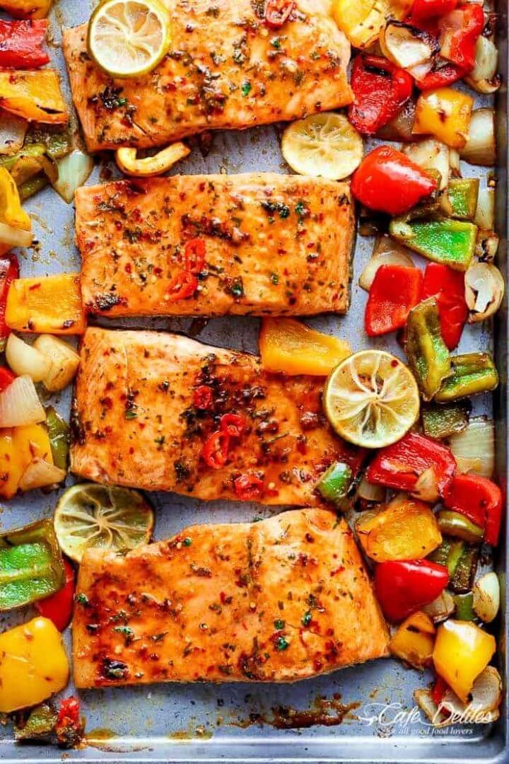 Sheet Pan Chili Lime Salmon